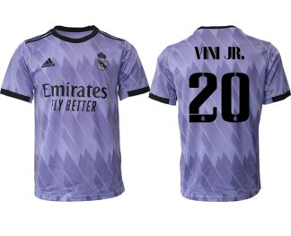 Moški Nogometni dresi Real Madrid Gostujoči 2023 Kratek Rokav VN JR. 20