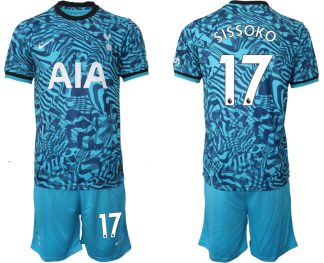 Moški Nogometni dresi Tottenham Hotspur Tretji 2023 Kratek Rokav + Kratke hlače SISSOKO 17