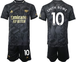 Moški Nogometni dresi Arsenal Gostujoči 2023 Kratek Rokav + Kratke hlače SMITH ROWE 10