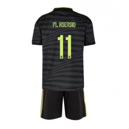 Otroški Nogometni dresi Real Madrid Tretji 2023 Kratek Rokav + Kratke hlače Marco Asensio 11