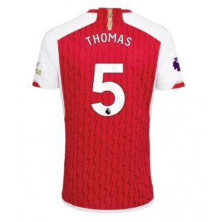 Moški Nogometni dresi Arsenal Domači 2023-24 Kratek Rokav Thomas Partey 5