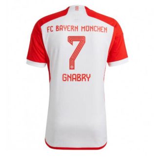 Moški Nogometni dresi Bayern Munich Domači 2023-24 Kratek Rokav Serge Gnabry 7