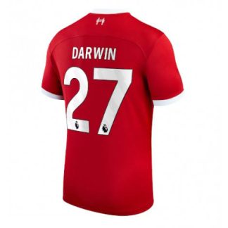 Moški Nogometni dresi Liverpool Domači 2023-24 Kratek Rokav Darwin Nunez 27