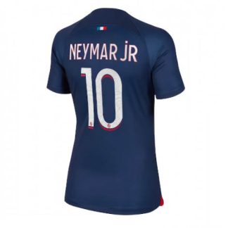 Poceni Ženski Nogometni dresi Paris Saint-Germain PSG Domači 23-24 Kratek Rokav Neymar Jr 10