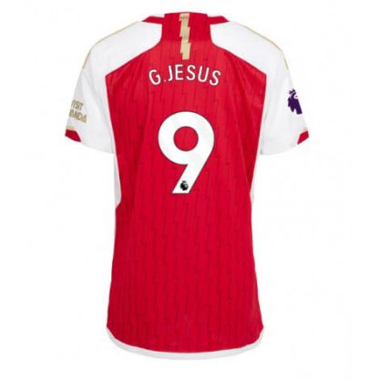 Ženski Nogometni dresi Arsenal Domači 2023-24 Kratek Rokav Gabriel Jesus 9