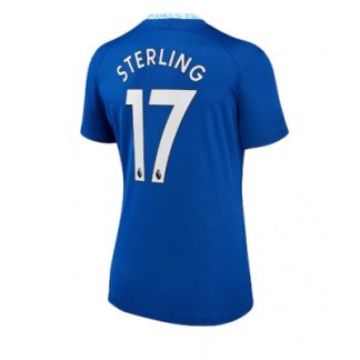 Ženski Nogometni dresi Chelsea Domači 2022-23 Kratek Rokav Raheem Sterling 17