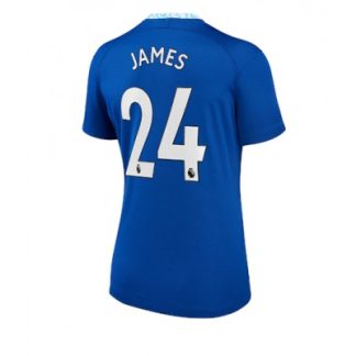 Ženski Nogometni dresi Chelsea Domači 2022-23 Kratek Rokav Reece James 24