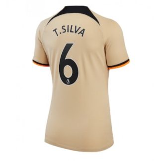 Ženski Nogometni dresi Chelsea Tretji 2022-23 Kratek Rokav Thiago Silva 6