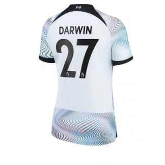 Ženski Nogometni dresi Liverpool Gostujoči 2022-23 Kratek Rokav Darwin Nunez 27