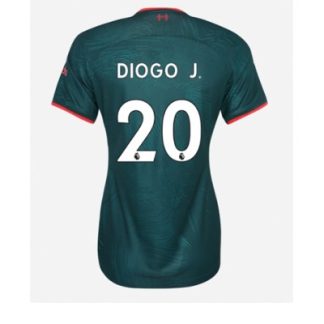 Ženski Nogometni dresi Liverpool Tretji 2022-23 Kratek Rokav Diogo Jota 20