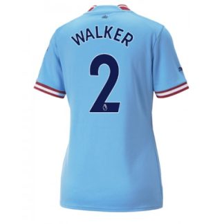 Ženski Nogometni dresi Manchester City Domači 2022-23 Kratek Rokav Kyle Walker 2