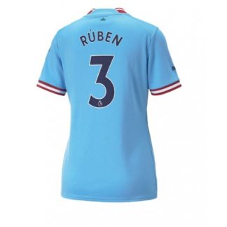 Ženski Nogometni dresi Manchester City Domači 2022-23 Kratek Rokav Ruben Dias 3