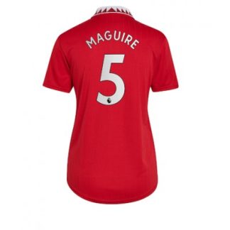 Ženski Nogometni dresi Manchester United Domači 2022-23 Kratek Rokav Harry Maguire 5