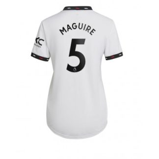 Ženski Nogometni dresi Manchester United Gostujoči 2022-23 Kratek Rokav Harry Maguire 5