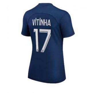 Ženski Nogometni dresi Paris Saint-Germain PSG Domači 2022-23 Kratek Rokav Vitinha Ferreira 17