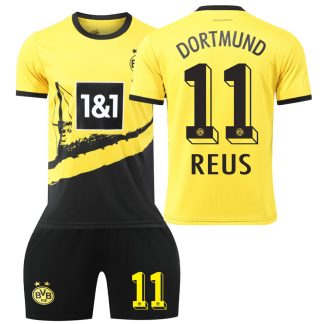 Poceni Otroški Nogometni dresi kompleti Borussia Dortmund Domači 2023-24 REUS 11