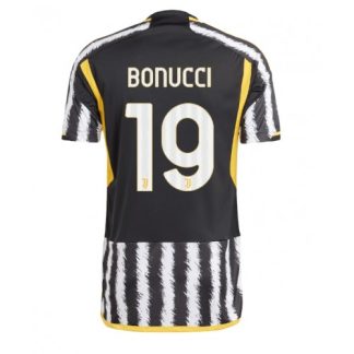 Moški Nogometni dresi Juventus Domači 2023-24 Kratek Rokav tisk Leonardo Bonucci 19