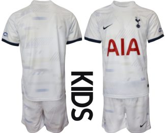 Nogometni dresi za otroke Tottenham Hotspur Domači 2023-24 z lastnim imenom