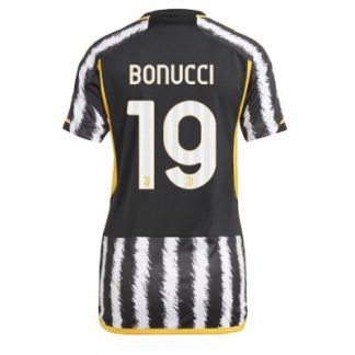 Ženski Nogometni dresi Juventus Domači 2023-24 Kratek Rokav tisk Leonardo Bonucci 19