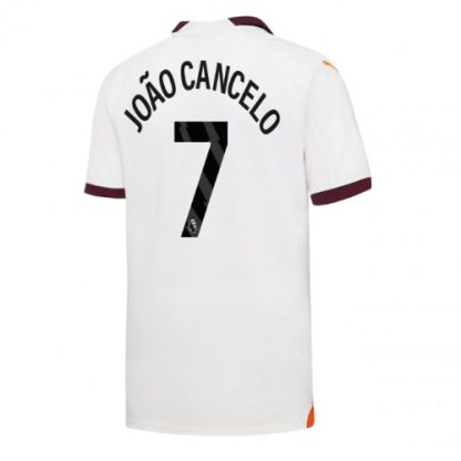 Joao Cancelo #7 Moški Nogometni dresi Manchester City Gostujoči 2023 2024 Kratek Rokav