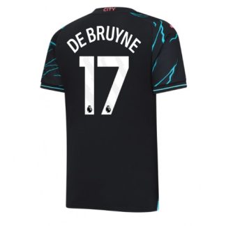 Kevin De Bruyne #17 Moški Nogometni dresi Manchester City Tretji 2023 2024 Kratek Rokav