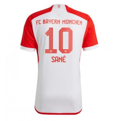 Moški Nogometni dresi Bayern Munich Domači 2023-2024 tisk Leroy Sane 10