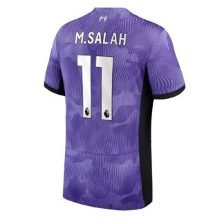 Moški Nogometni dresi Liverpool Tretji 2023 2024 Kratek Rokav Mohamed Salah 11