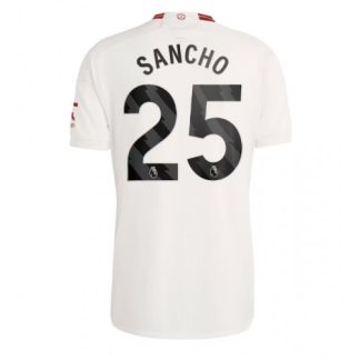 Moški Nogometni dresi Manchester United Tretji 2023-24 Kratek Rokav tisk Jadon Sancho 25