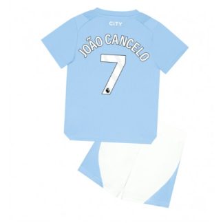 Otroški Nogometni dresi kompleti za otroke Manchester City Domači 2023-24 Joao Cancelo 7
