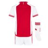 Poceni Otroški Nogometni dresi Ajax Domači 2023-2024 z lastnim tiskom-1