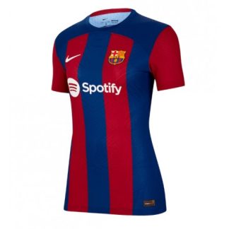 Najcenejši Ženski Nogometni dresi Barcelona Domači 2023-24 Kratek Rokav z lastnim tiskom