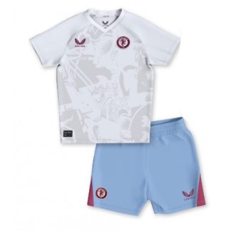 Otroški Nogometni dresi kompleti Aston Villa Gostujoči 2023-24 prodaja z imenom