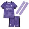 Otroški Nogometni dresi kompleti za otroke Liverpool Tretji 2023-24