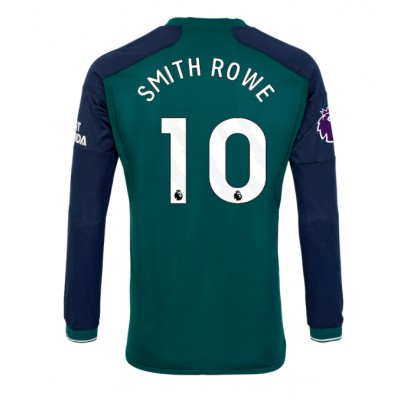 Moški Nogometni dresi Arsenal Tretji 2023-24 Dolgi Rokav Emile Smith Rowe 10