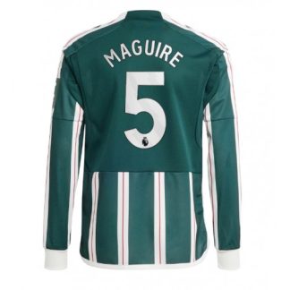 Moški Nogometni dresi Manchester United Gostujoči 2023-24 Dolgi Rokav Harry Maguire 5
