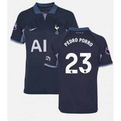 Moški Nogometni dresi Tottenham Hotspur Gostujoči 2023-24 Kratek Rokav Pedro Porro 23