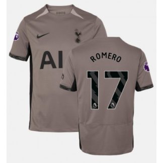 Moški Nogometni dresi Tottenham Hotspur Tretji 2023-24 Kratek Rokav Cristian Romero 17