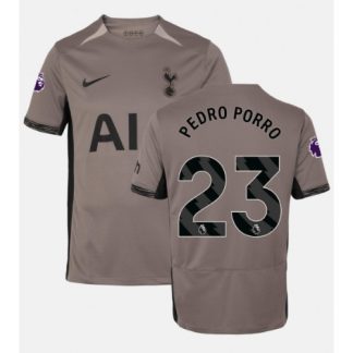 Moški Nogometni dresi Tottenham Hotspur Tretji 2023-24 Kratek Rokav Pedro Porro 23