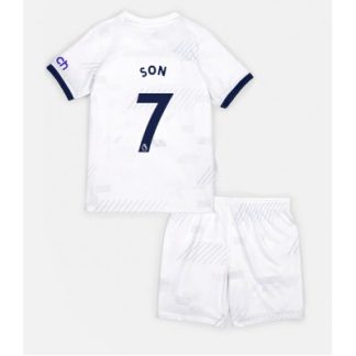 Otroški Nogometni dresi za otroke Tottenham Hotspur Domači 2023-24 Son Heung-min 7