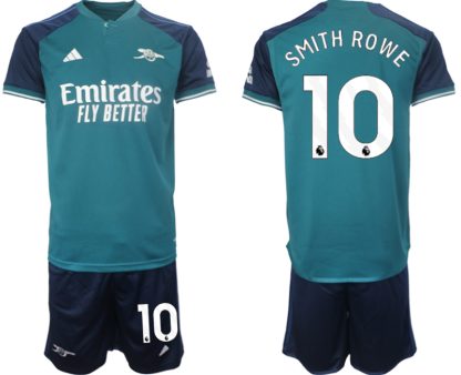 Moški Nogometni dresi Arsenal Tretji 2023-24 Kratek Rokav + Kratke hlače Emile Smith Rowe 10