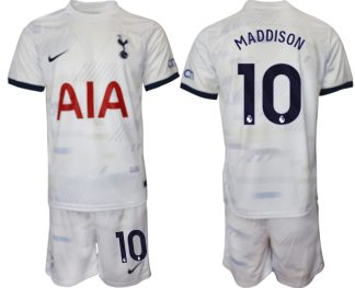James Maddison 10 Moški Nogometni dresi Tottenham Hotspur Domači bela 2023 2024