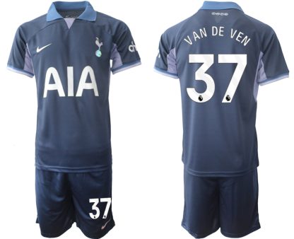 Kupiti Moški Nogometni dresi Tottenham Hotspur Gostujoči 2023-2024 Micky van de Ven 37