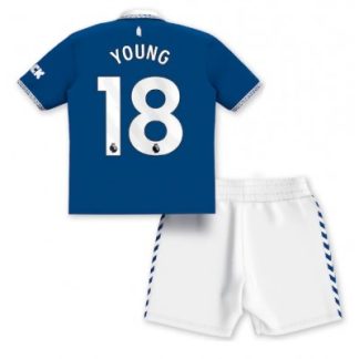 Kupiti Otroški Nogometni dresi Everton Domači 2023-2024 Ashley Young 18