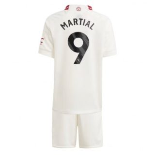Otroški Nogometni dresi Manchester United Tretji 2023-24 Anthony Martial 9