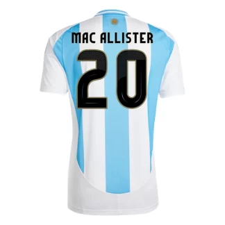 Moški Nogometni dresi Argentina Domači Copa America 2024 Alexis Mac Allister 20