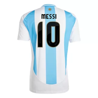 Moški Nogometni dresi Argentina Domači Copa America 2024 Lionel Messi 10
