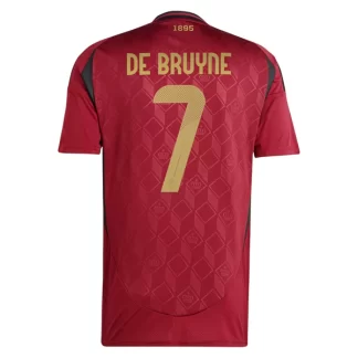 Moški Nogometni dresi Belgija Domači Euro 2024 Kevin De Bruyne 7