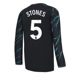 Moški Nogometni dresi Manchester City Tretji 2023-24 z lastnim tiskom John Stones 5