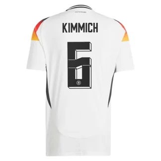 Moški Nogometni dresi Nemčija Domači Euro 2024 Kratek Rokav Joshua Kimmich 6