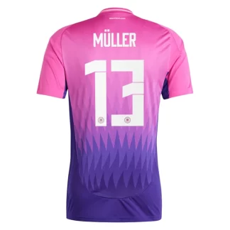 Moški Nogometni dresi Nemčija Gostujoči Euro 2024 Thomas Muller 13